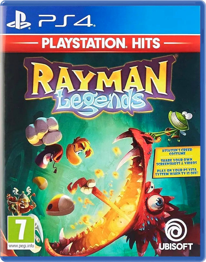 Rayman Legends [Playstation Hits] (англ. яз.) (Б/У) [PS4]