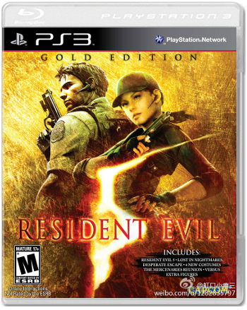 Resident Evil 5 Gold Edition (US) (Б/У) [PS3]