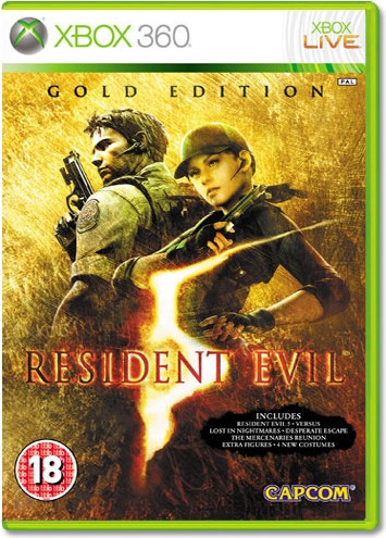 Resident Evil 5. Gold Edition (Б/У) [Xbox 360]
