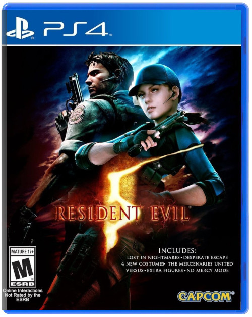 Resident Evil 5 (US) (Б/У) [PS4]