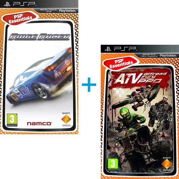 Ridge Racer + ATV Offroad Fury Pro [PSP]