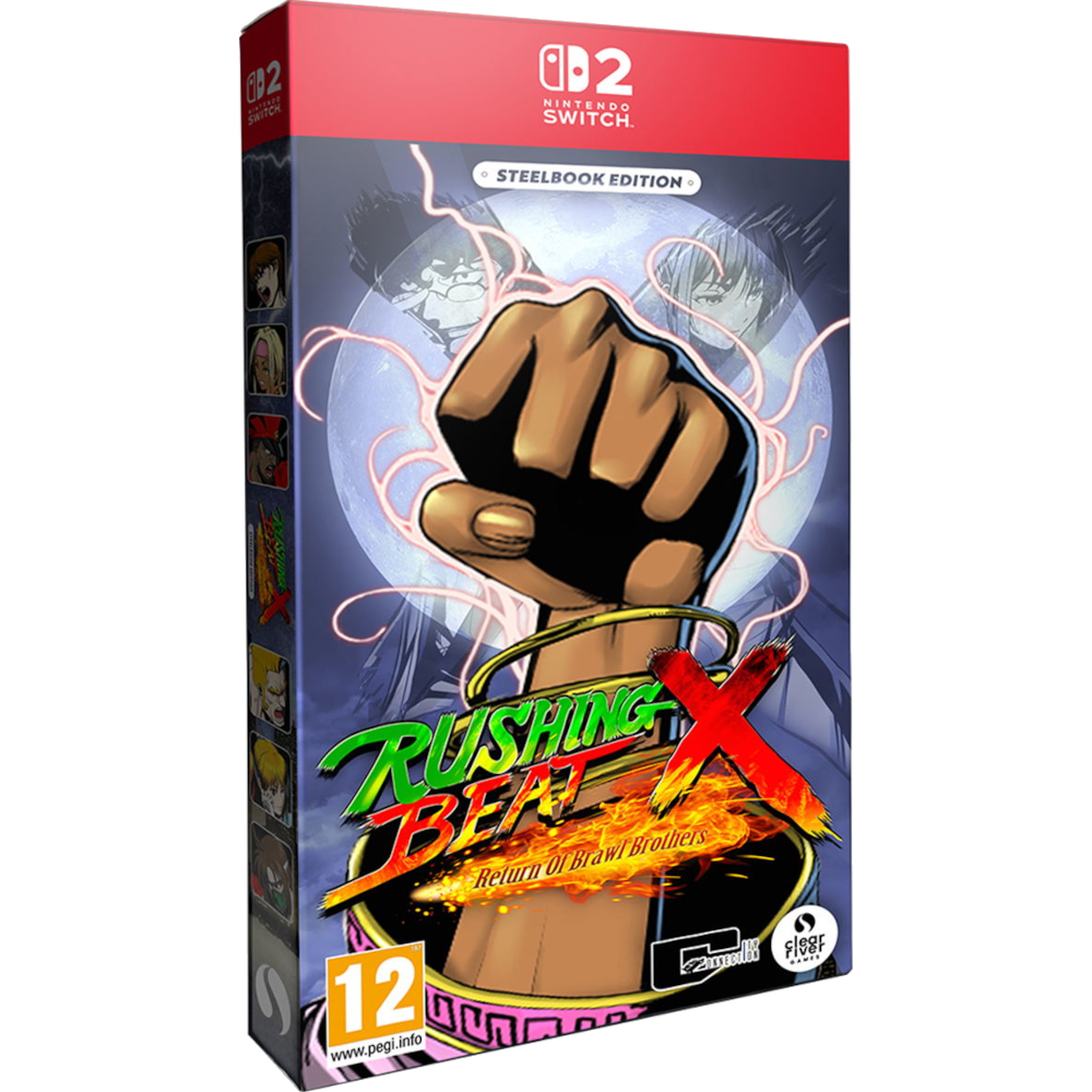 Rushing Beat X: Return of Brawl Brothers - Steelbook Edition [Switch 2]