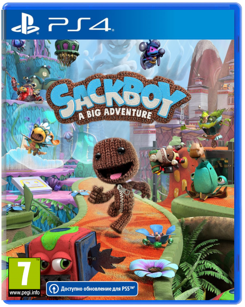 Сэкбой: Большое приключение (Sackboy: A Big Adventure) (Б/У) [PS4]