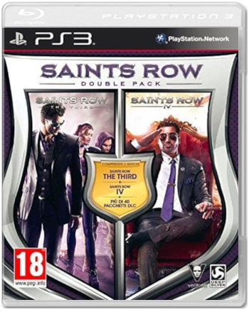Saints Row Double Pack (Saints Row The Third + Saints Row IV) [PS3]