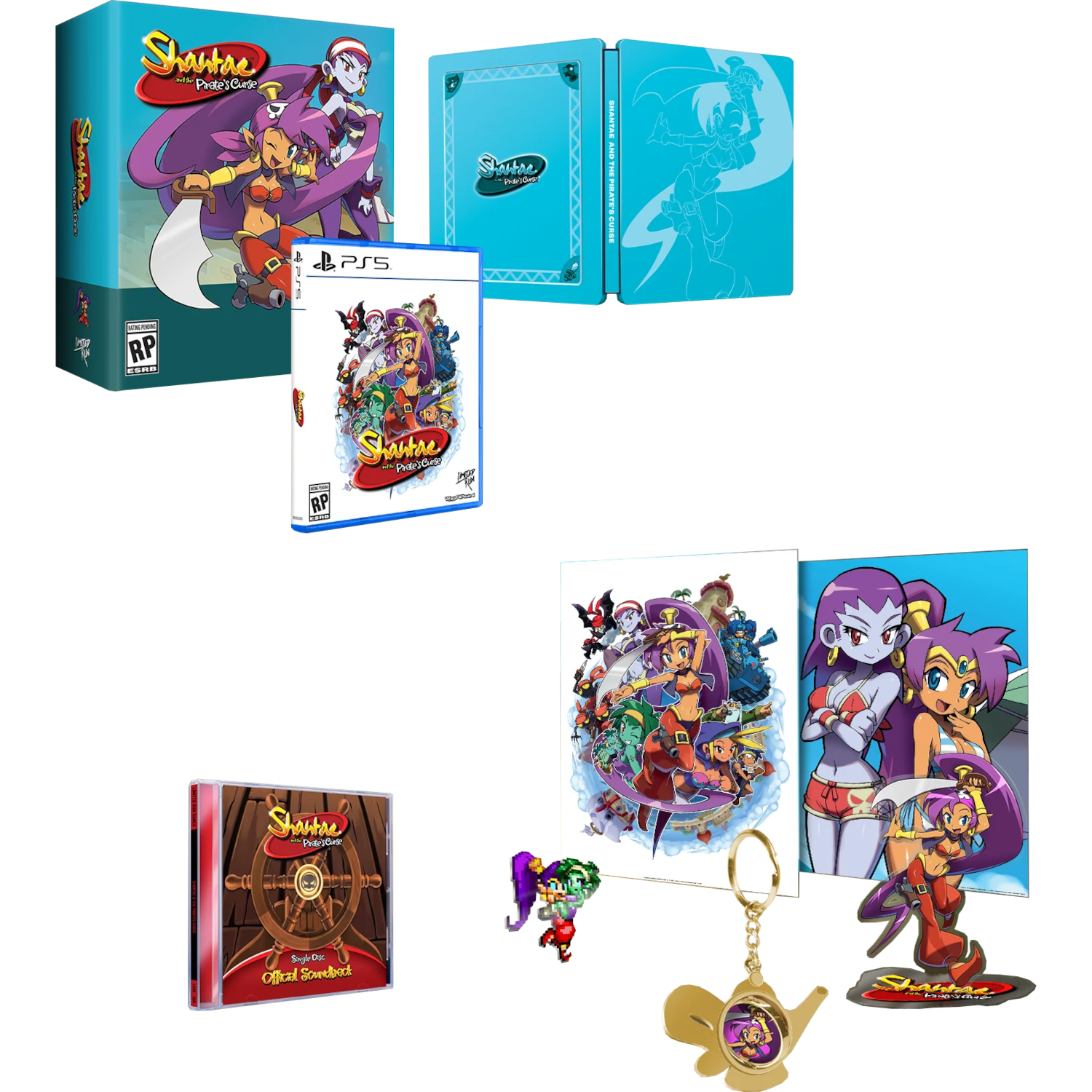 Shantae And The Pirates Curse - Collector's Edition (Limited Run #005) [PS5]