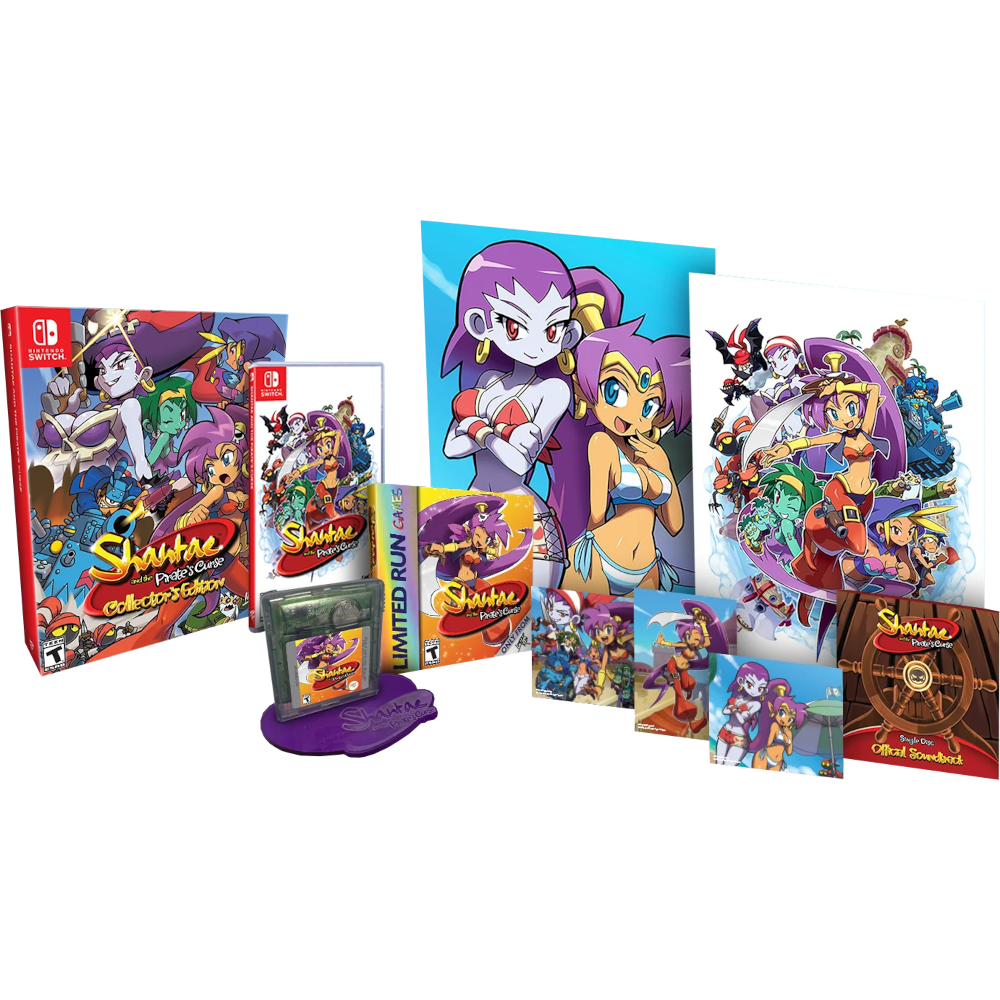 Shantae And The Pirates Curse - Collector's Edition (Limited Run #021) [NSwitch]