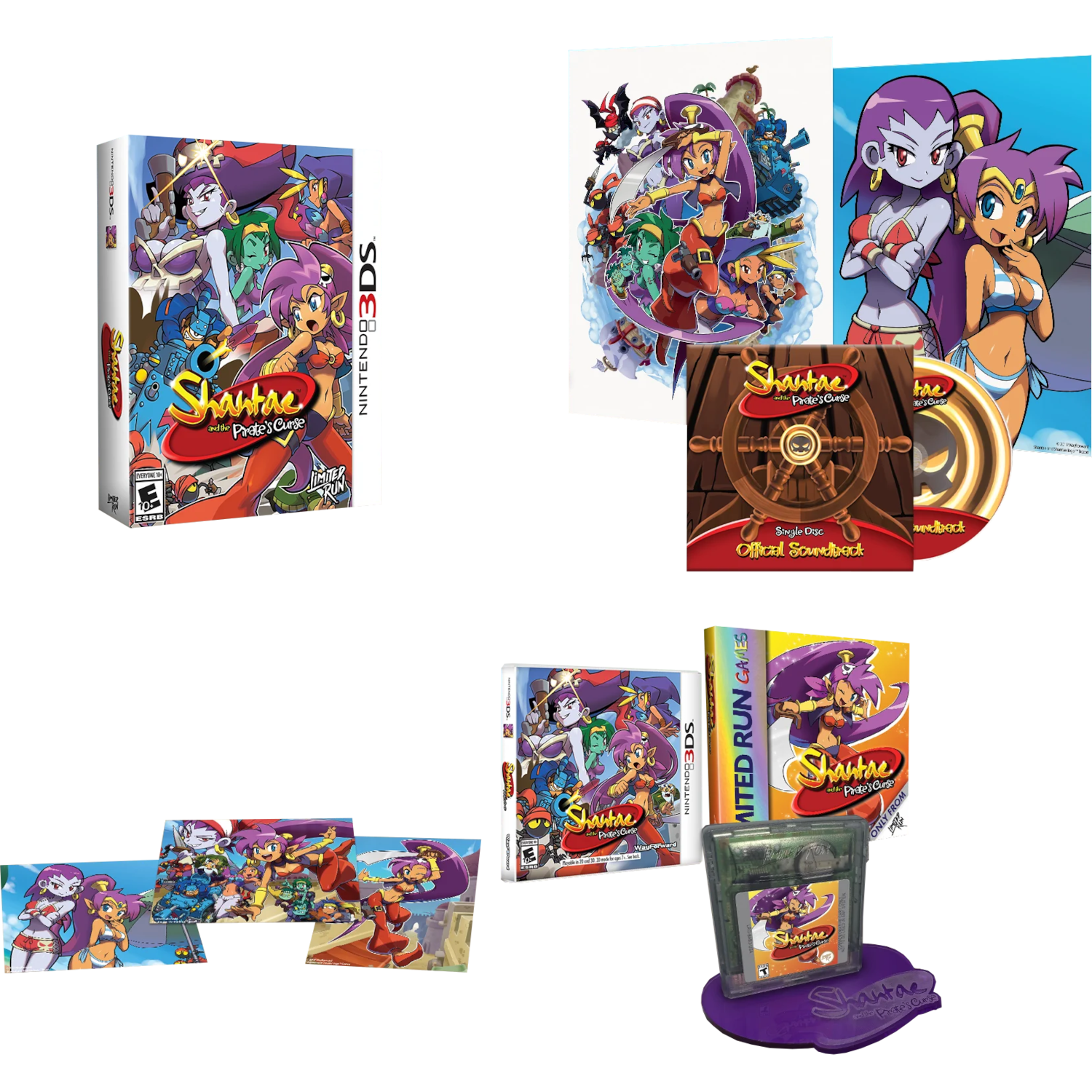 Shantae And The Pirates Curse - Collector's Edition (Limited Run) [3DS]