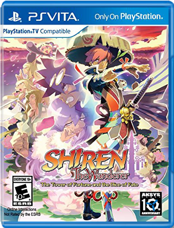 Shiren The Wanderer: The Tower of Fortune and the Dice of Fate [PS Vita]