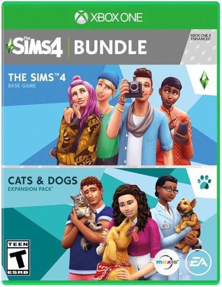 The Sims 4 + Cats and Dogs Bundle (US) [Xbox One]