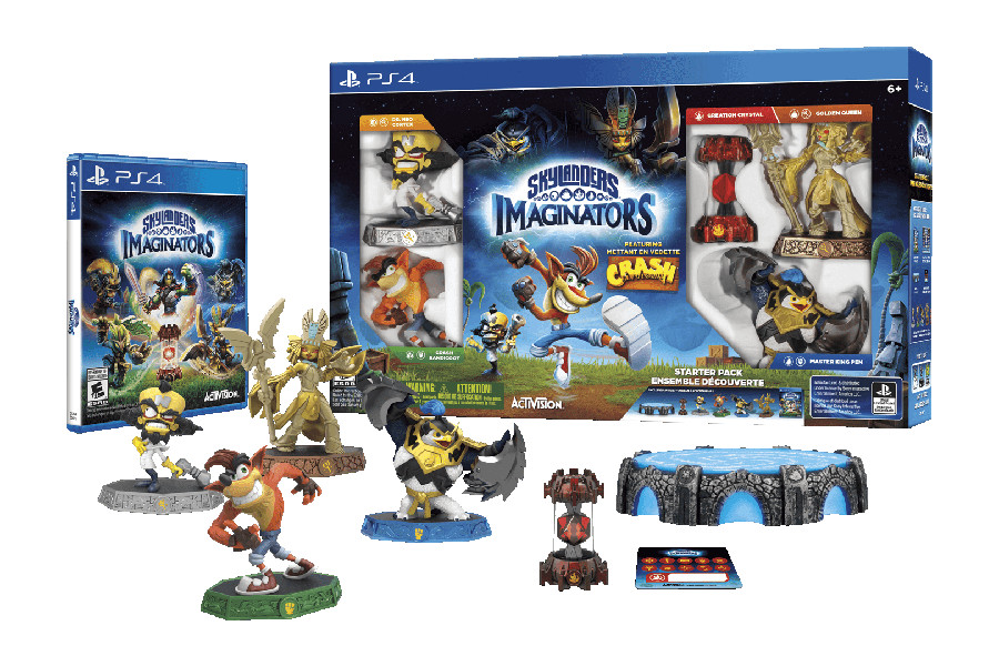 Skylanders Imaginators. Стартовый Набор - Crash Edition [PS4]