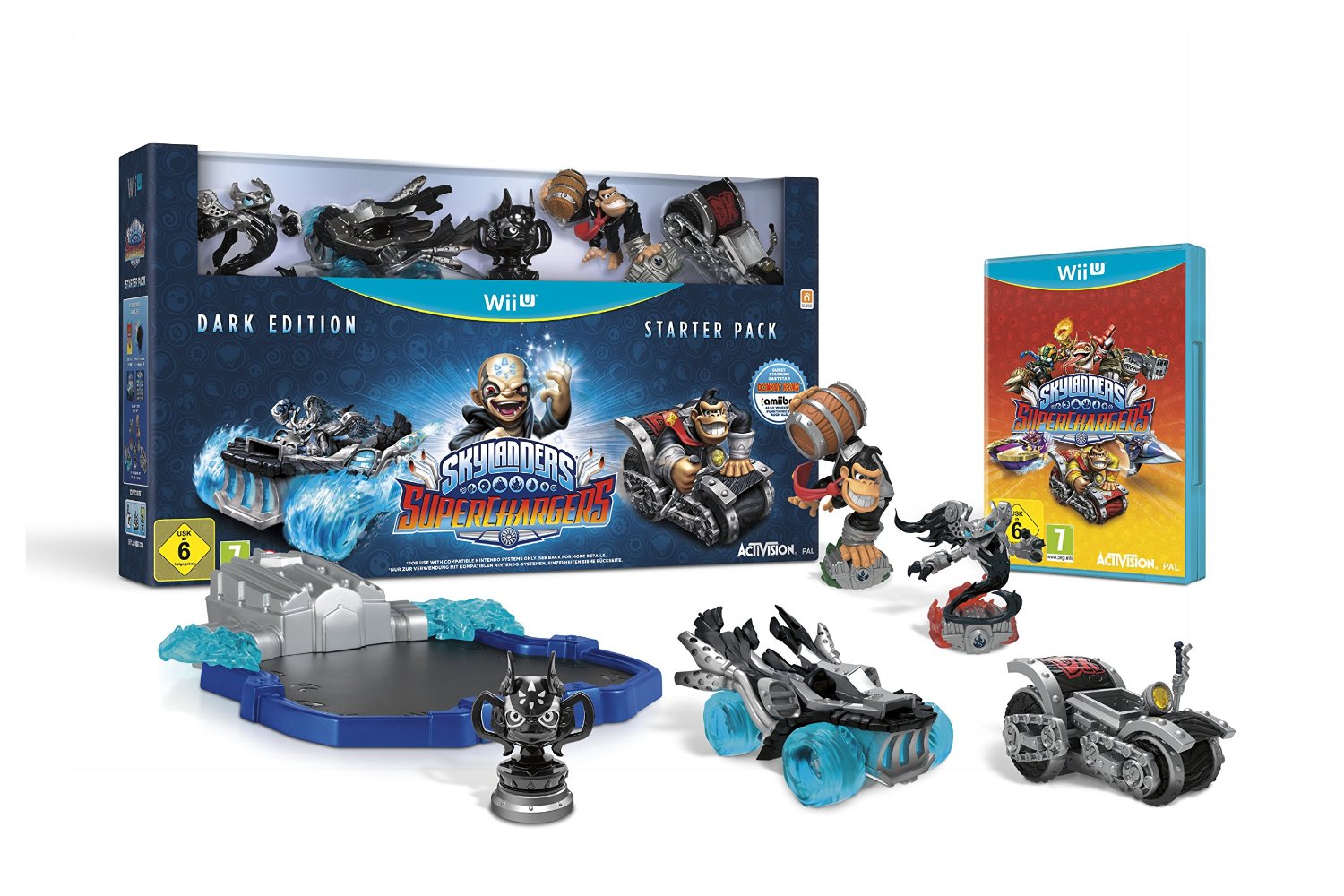 Skylanders SuperChargers Стартовый Набор Dark Edition [Wii U]