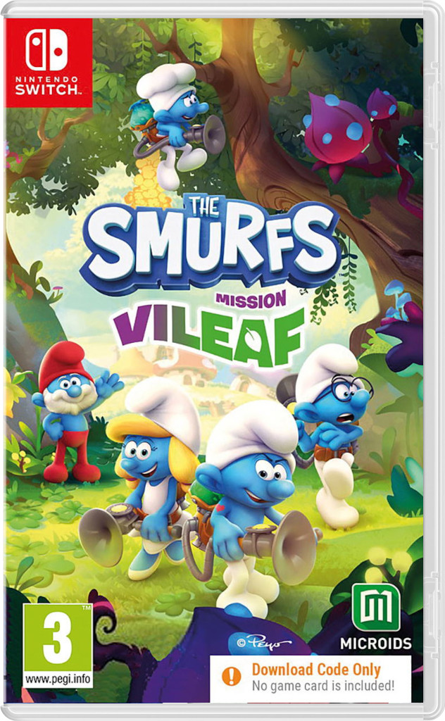 Smurfs 2 in 1 Game Collection: Mission Vileaf & Smurfs Kart (код загрузки) [NSwitch]