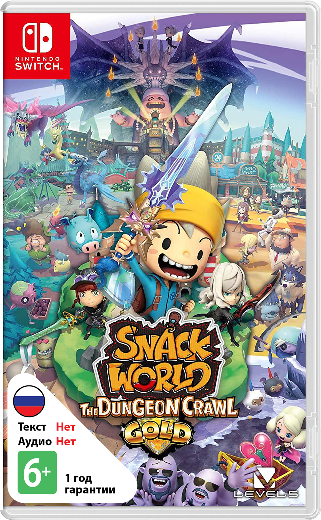 Snack World: The Dungeon Crawl - Gold [NSwitch]