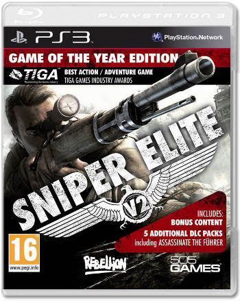 Sniper Elite V2 Game Of The Year (Б/У) [PS3]