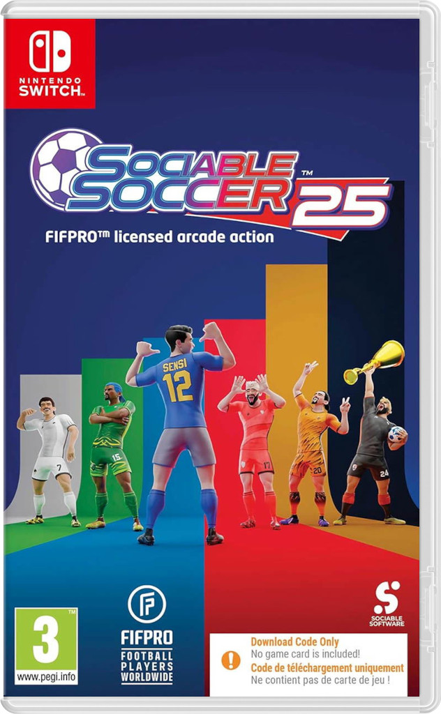 Sociable Soccer 25 (код загрузки) [NSwitch]