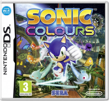 Sonic Colours (Б/У) (без коробочки) [DS]