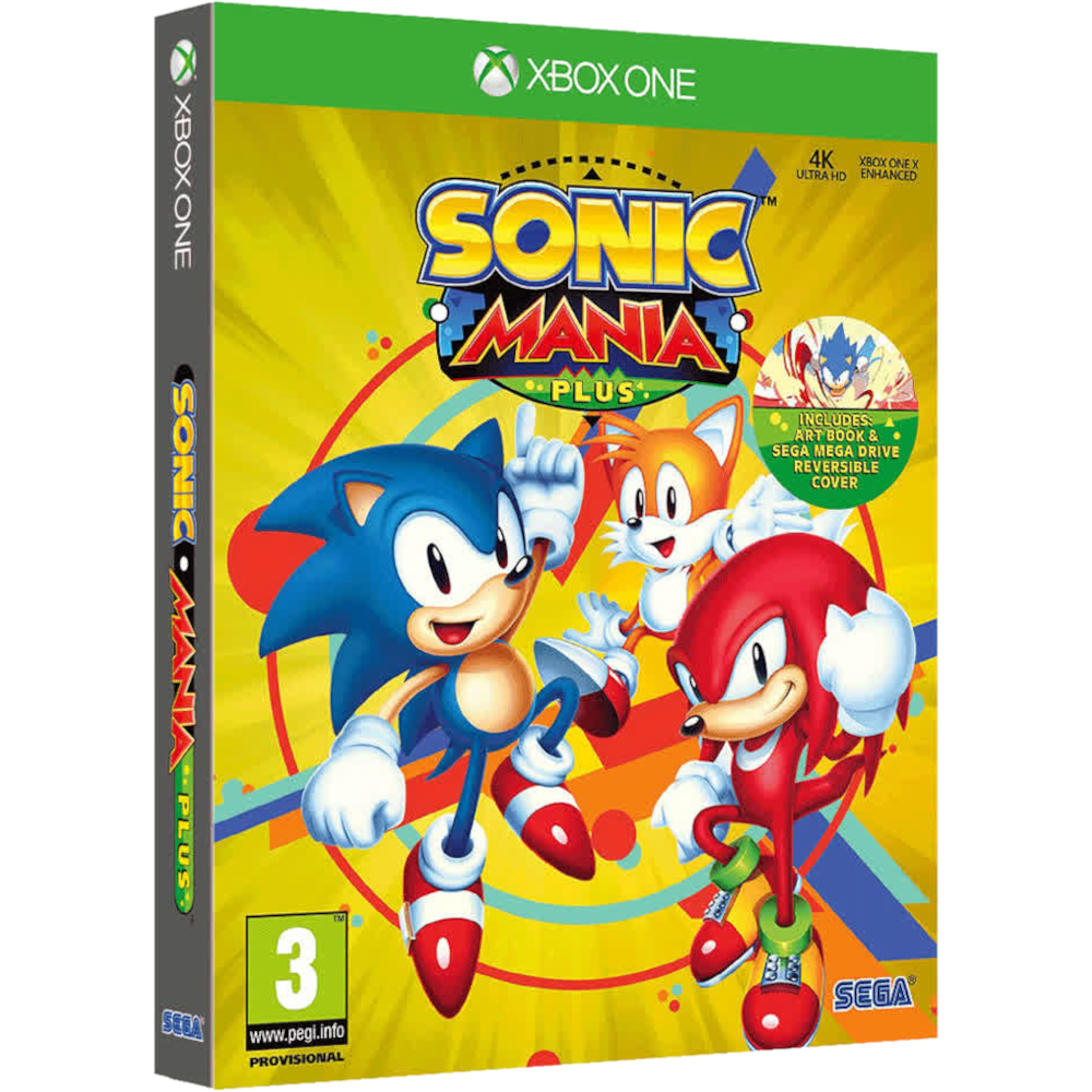 Sonic Mania Plus (с артбуком) [Xbox One]