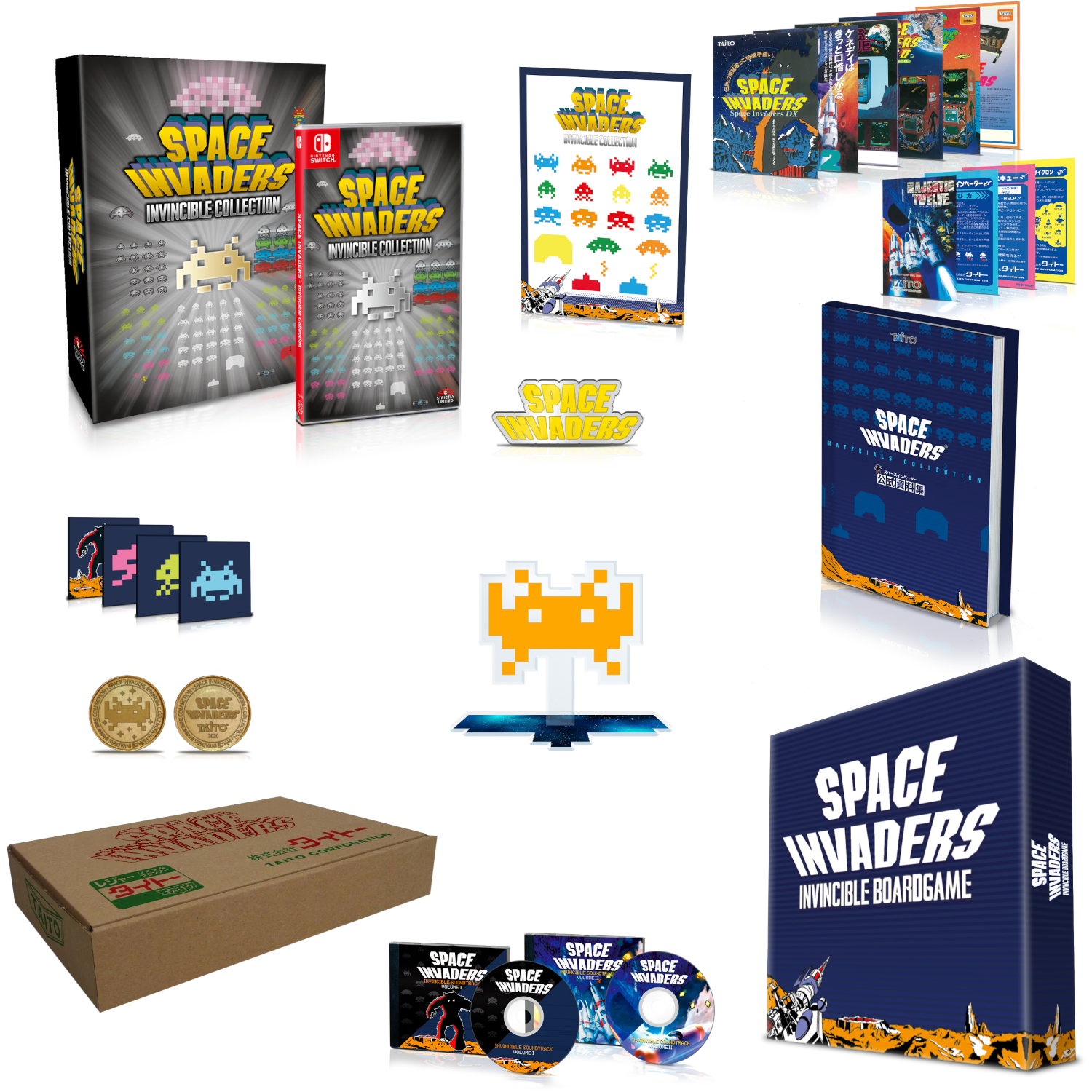 Space Invaders Invincible Collection - Ultra Collector's Edition [NSwitch]