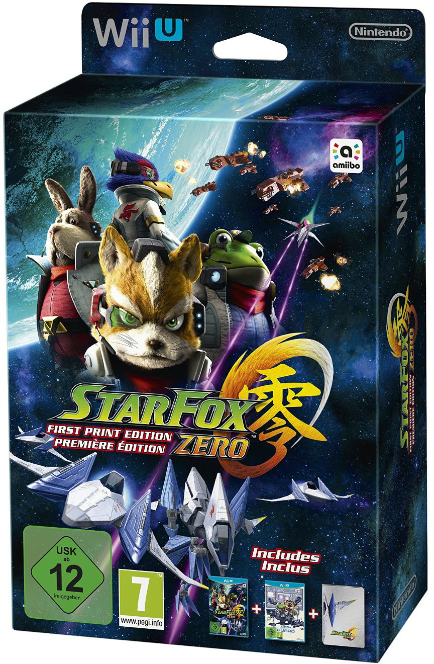 Star Fox Zero - First Print Edition [Wii U]