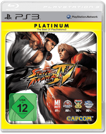Street Fighter IV [Platinum] (Б/У) (без обложки) [PS3]