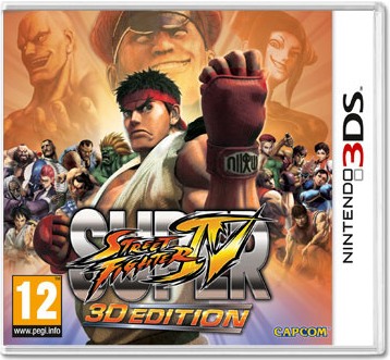 Super Street Fighter IV 3D Edition (Б/У) (без коробки) [3DS]