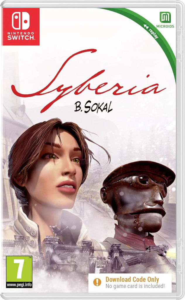 Сибирь (Syberia) (код загрузки) [NSwitch]