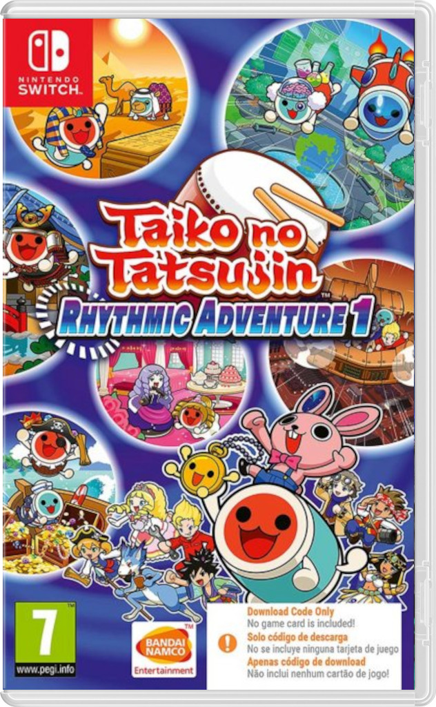 Taiko no Tatsujin: Rhythmic Adventure 1 (код загрузки) [NSwitch]