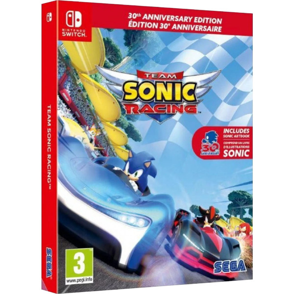 Team Sonic Racing - 30th Anniversary Edition (Б/У) [NSwitch]