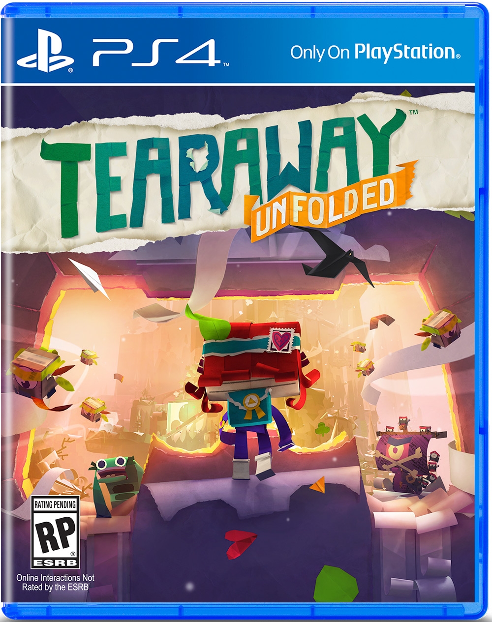 Сорванец: Развернутая история (Tearaway Unfolded) (US) (Б/У) [PS4]