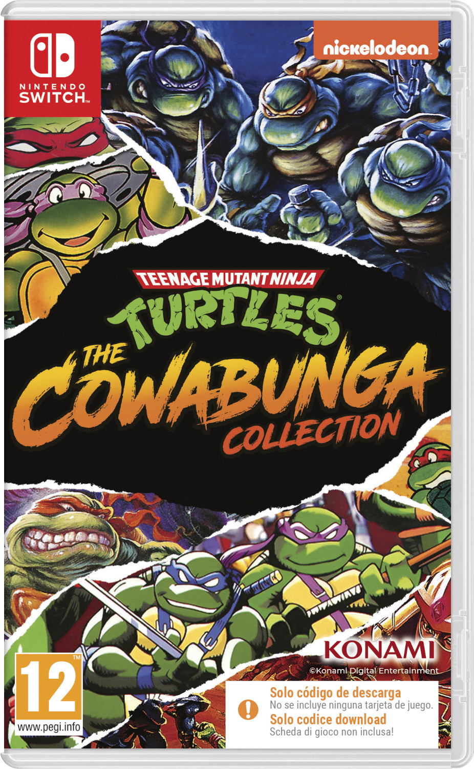 Teenage Mutant Ninja Turtles: The Cowabunga Collection (код загрузки) [NSwitch]