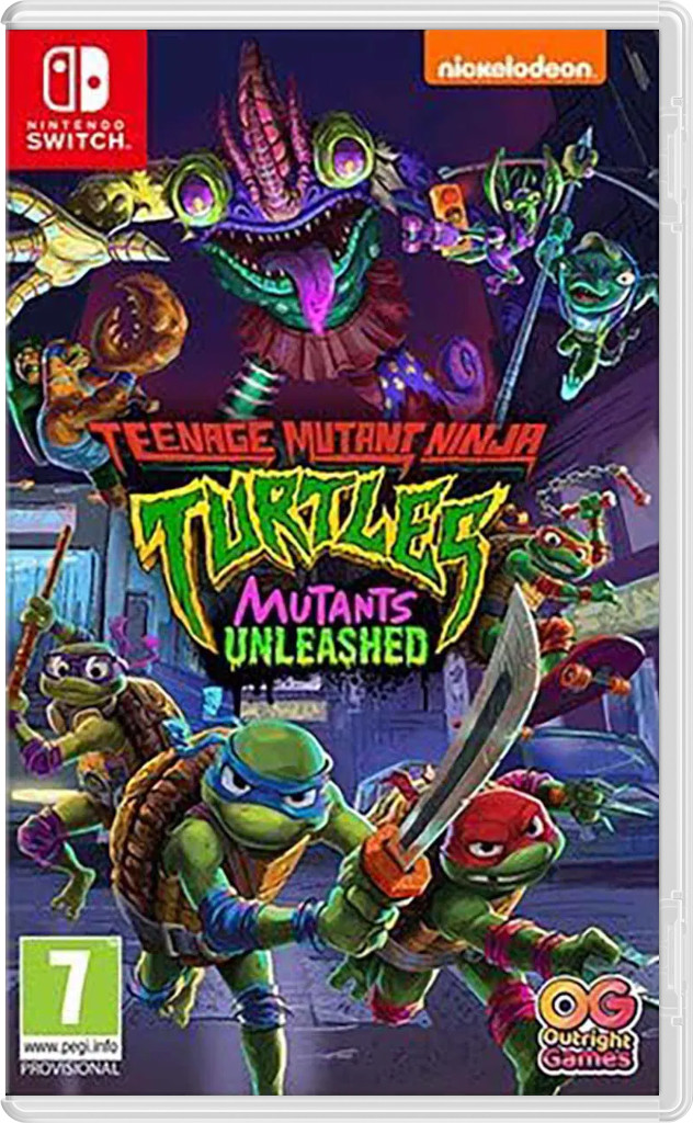 Черепашки Ниндзя: Мутанты на свободе (Teenage Mutant Ninja Turtles: Mutants Unleashed) (Б/У) [NSwitch]