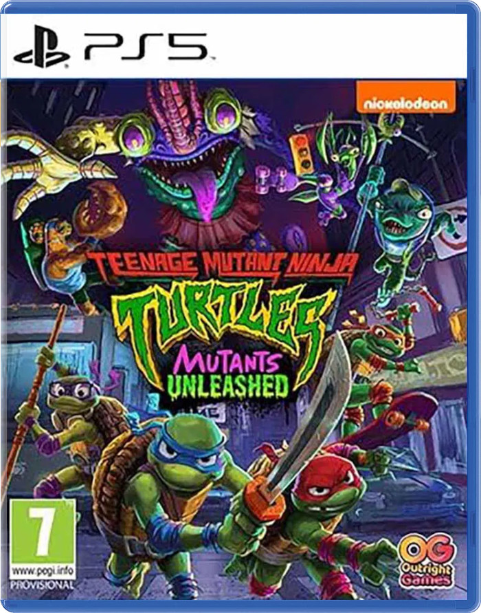 Черепашки Ниндзя: Мутанты на свободе (Teenage Mutant Ninja Turtles: Mutants Unleashed) (Б/У) [PS5]