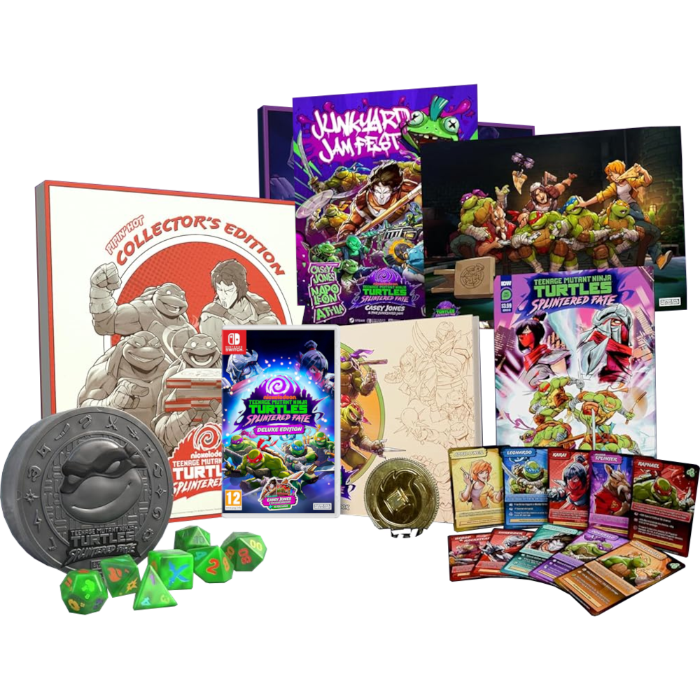 Teenage Mutant Ninja Turtles Splintered Fate (Черепашки-Ниндзя: В поисках Сплинтера) - Pipin Hot Collector's Edition [NSwitch]
