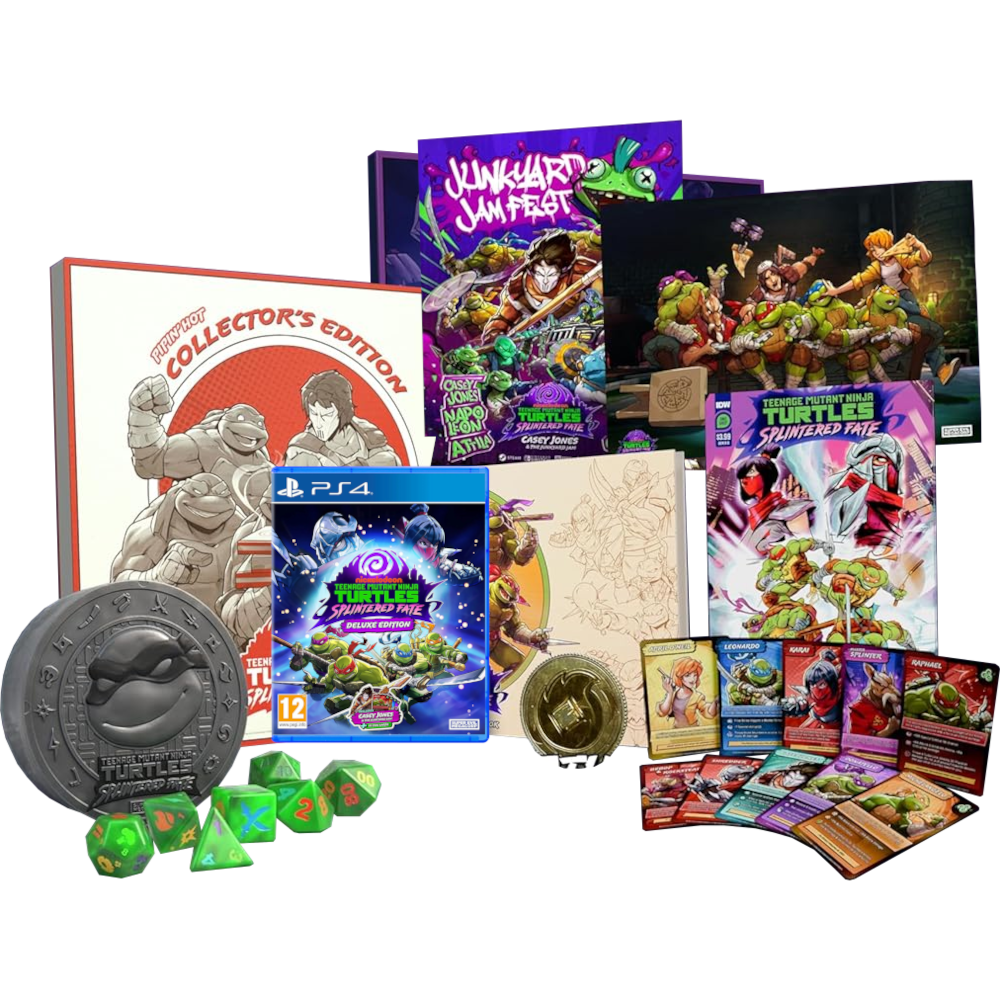 Teenage Mutant Ninja Turtles Splintered Fate (Черепашки-Ниндзя: В поисках Сплинтера) - Pipin Hot Collector's Edition [PS4]