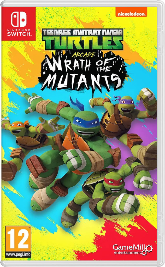 Teenage Mutant Ninja Turtles: Wrath of the Mutants (Черепашки Ниндзя: Гнев Мутантов) [NSwitch]