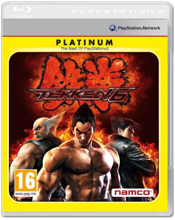 Tekken 6 [Platinum] (Б/У) (не оригинальная упаковка, без обложки) [PS3]