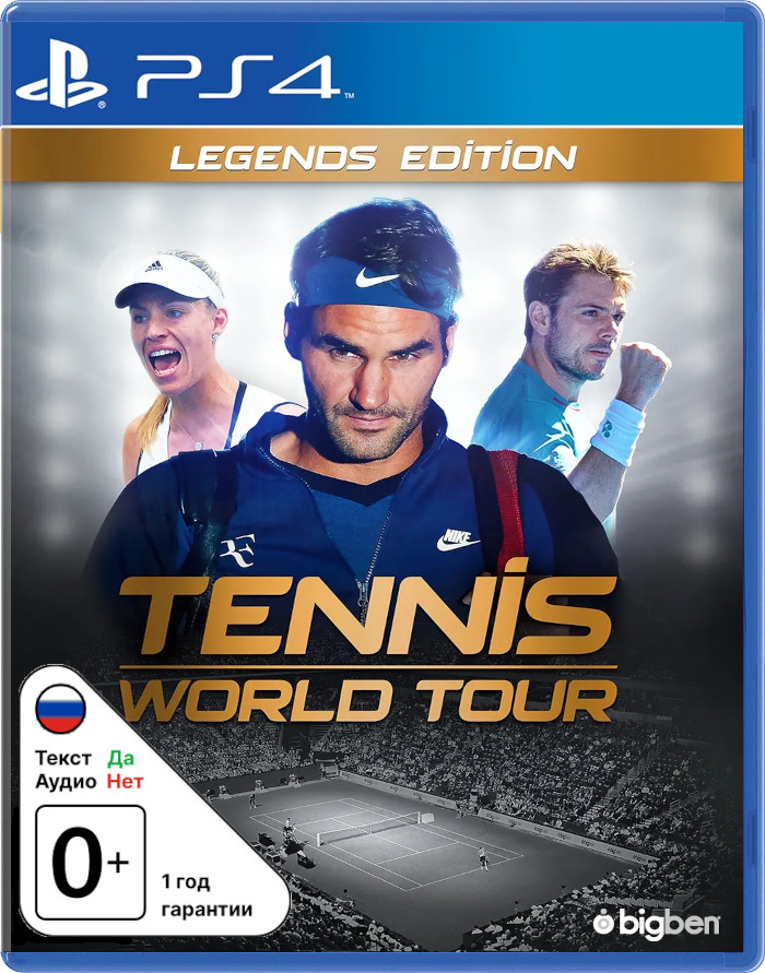 Tennis World Tour - Legends Edition [PS4]
