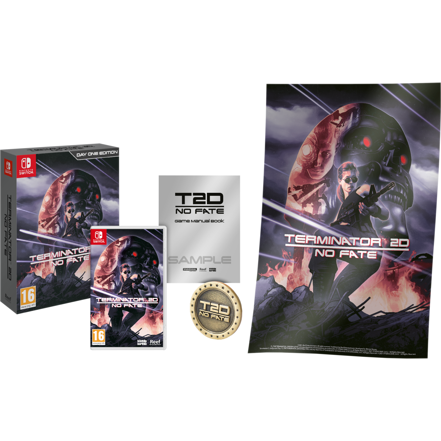 Terminator 2D NO FATE - Day One Edition (Б/У) [NSwitch]