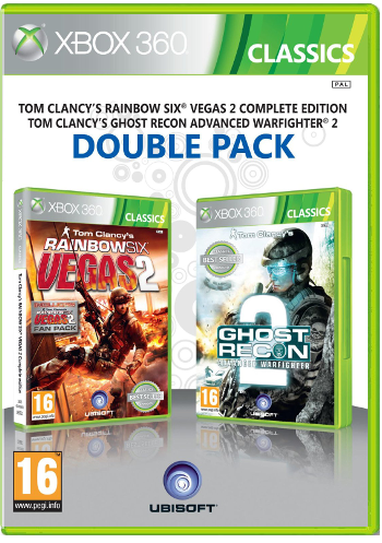 Tom Clancy's Rainbow Six Vegas 2 & Tom Clancy's Ghost Recon: Advanced Warfighter 2 (Double Pack) [Xbox 360]