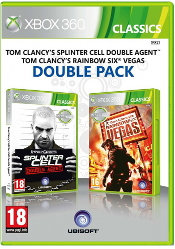 Tom Clancy's Splinter Cell Double Agent & Tom Clancy's Rainbow Six Vegas Double Pack [Xbox 360]