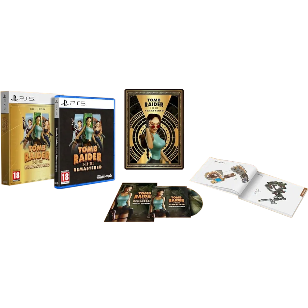 Tomb Raider I-II-III (1-2-3) Remastered - Deluxe Edition [PS5]