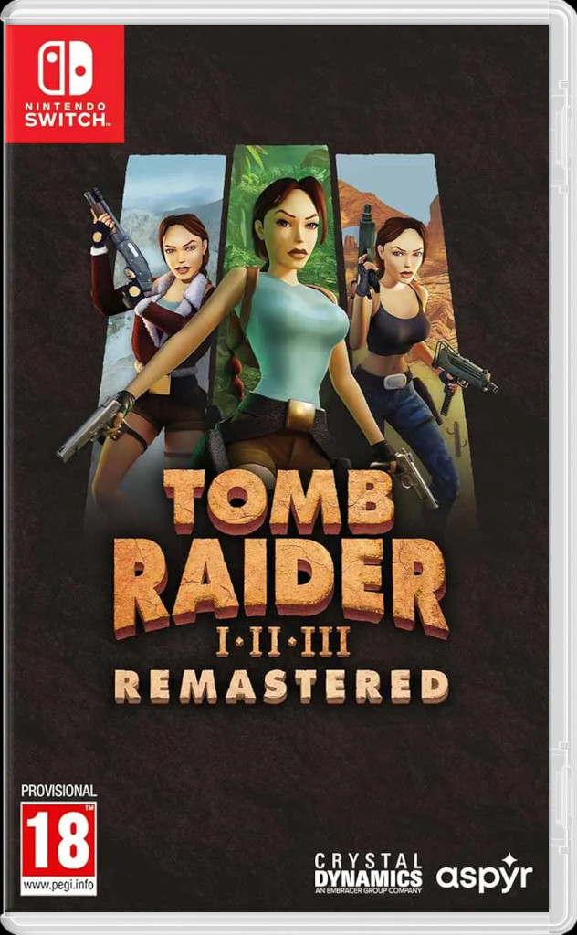 Tomb Raider I-II-III (1-2-3) Remastered (Б/У) [NSwitch]