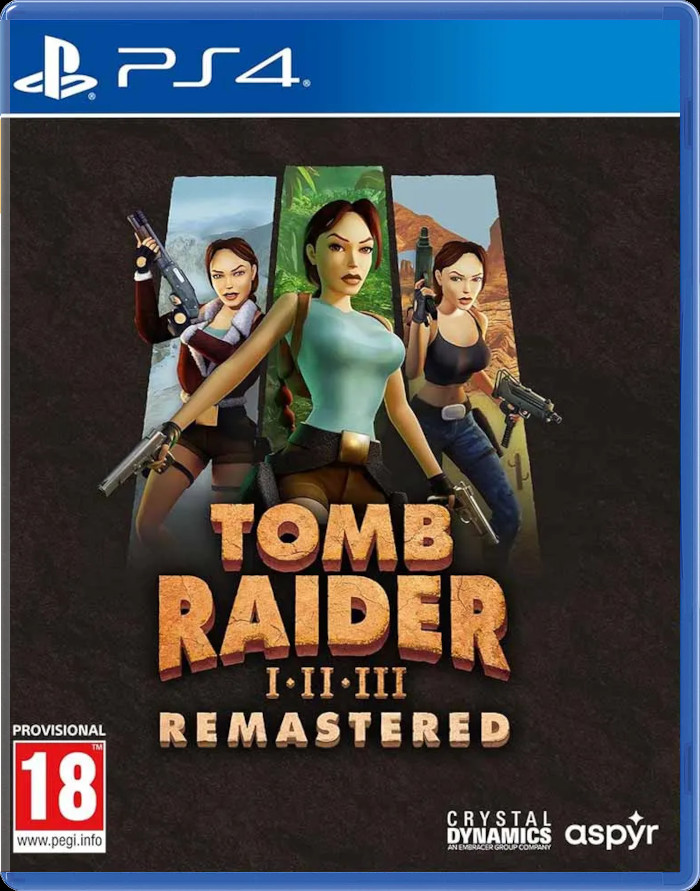 Tomb Raider I-II-III (1-2-3) Remastered (Б/У) [PS4]