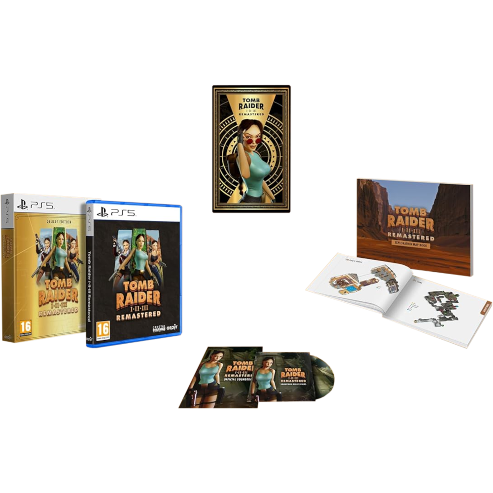 Tomb Raider IV-V-VI (4-5-6) Remastered - Deluxe Edition [PS5]