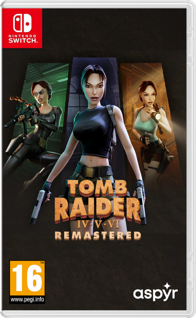 Tomb Raider IV-V-VI (4-5-6) Remastered [NSwitch]