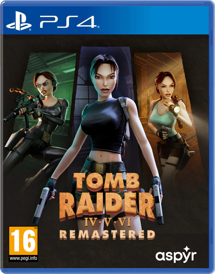 Tomb Raider IV-V-VI (4-5-6) Remastered [PS4]