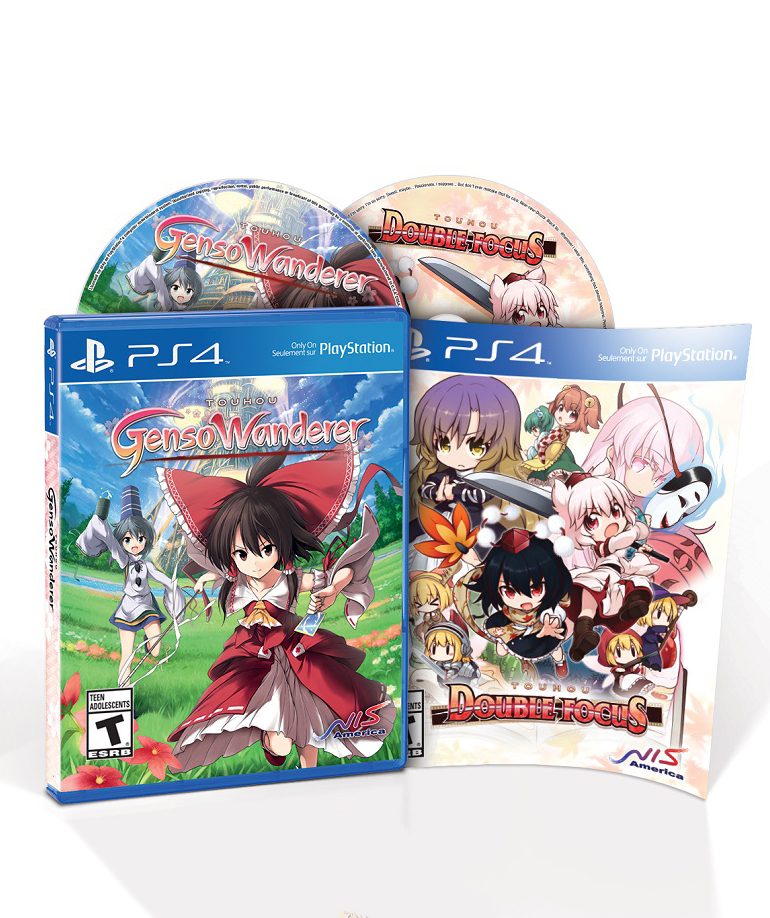 Touhou Double Focus + Touhou Genso Wanderer (US) [PS4]