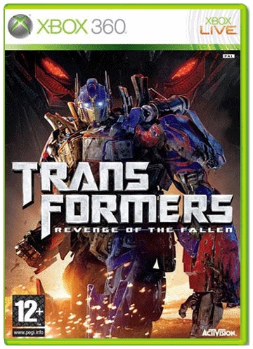 Transformers: Revenge of the Fallen (Б/У) (не оригинальная обложка) [Xbox 360]