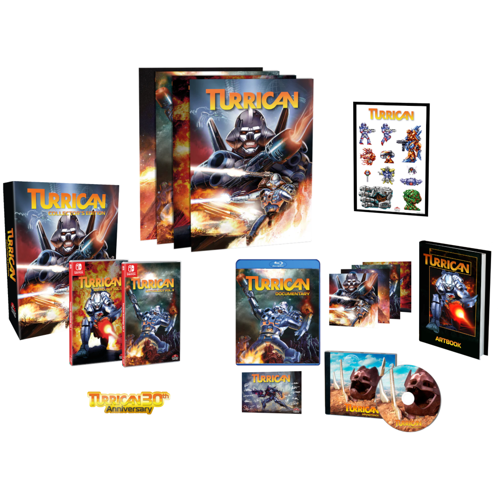 Turrican Anthology Vol. 1 & Vol. 2 - Collector's Edition (Strictly Limited Games) [NSwitch]