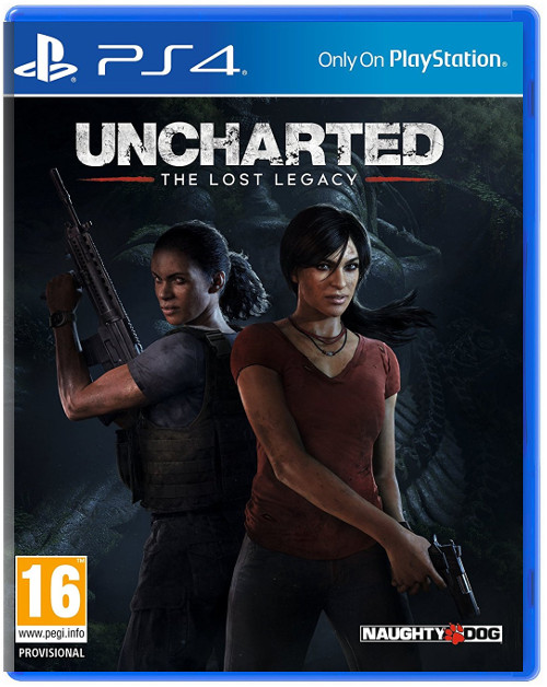 Uncharted 4: Утраченное наследие (Б/У) (без обложки) [PS4]